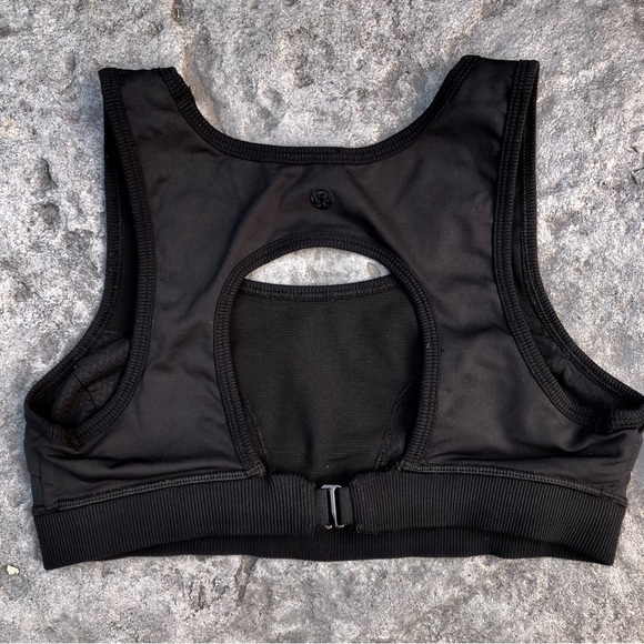 Lululemon athletica black sport bra size S - Picture 2 of 6